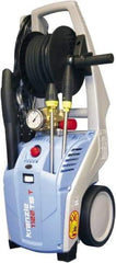 Kranzle - Electric, 15 Amp, 1.5 hp, 1,400 psi, 2.1 GPM, Cold Water Pressure Washer - Heavy Duty, 50' x 5/16" Hose, 120 Max Volts - Exact Tool & Supply