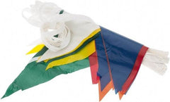 PRO-SAFE - Pennants Color: Multicolored Overall Length (Feet): 60.00 - Exact Tool & Supply