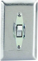 Square D - 3 Poles, 30 Amp, Open Toggle Manual Motor Starter - 1 hp at 90 VDC, 10 hp at 460 VAC, 10 hp at 575 VAC, 1-1/2 hp at 230 VDC, 2 hp at 115 VAC, 2 hp at 115 VDC & 7-1/2 hp at 230 VAC, CE, CSA & UL Listed - Exact Tool & Supply