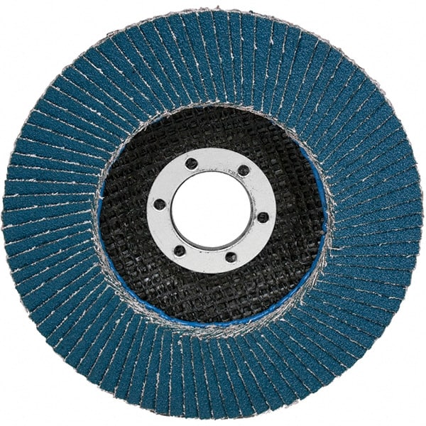 3M - 4-1/2" 60 Grit Type 27 Flap Disc - Exact Tool & Supply