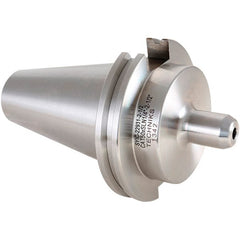 Techniks - CAT50 Taper Shank 3/8" Hole End Mill Holder/Adapter - Exact Tool & Supply