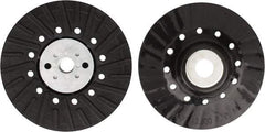 Tru-Maxx - 5" Diam Locking Nut Disc Backing Pad - Hard Density, 12,500 RPM - Exact Tool & Supply