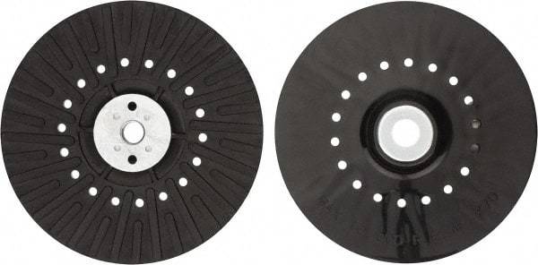 Tru-Maxx - 7" Diam Locking Nut Disc Backing Pad - Hard Density, 8,600 RPM - Exact Tool & Supply