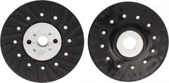 Tru-Maxx - 4-1/2" Diam Locking Nut Disc Backing Pad - Hard Density, 13,000 RPM - Exact Tool & Supply