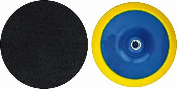 Tru-Maxx - 7" Diam Hook & Loop Disc Backing Pad - Medium Density, 7,200 RPM - Exact Tool & Supply