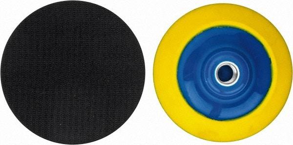 Tru-Maxx - 4-1/2" Diam Hook & Loop Disc Backing Pad - Medium Density, 8,200 RPM - Exact Tool & Supply