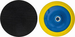 Tru-Maxx - 6" Diam Hook & Loop Disc Backing Pad - Hard Density, 7,500 RPM - Exact Tool & Supply