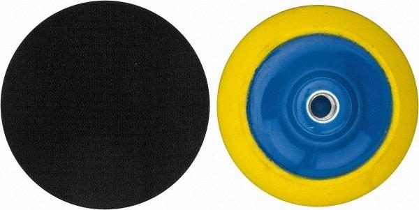 Tru-Maxx - 5" Diam Hook & Loop Disc Backing Pad - Hard Density, 7,800 RPM - Exact Tool & Supply