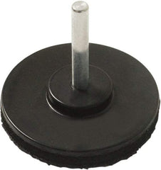 Tru-Maxx - 2" Diam Hook & Loop Disc Backing Pad - 1/4" Shank Diam, Medium Density, 16,800 RPM - Exact Tool & Supply