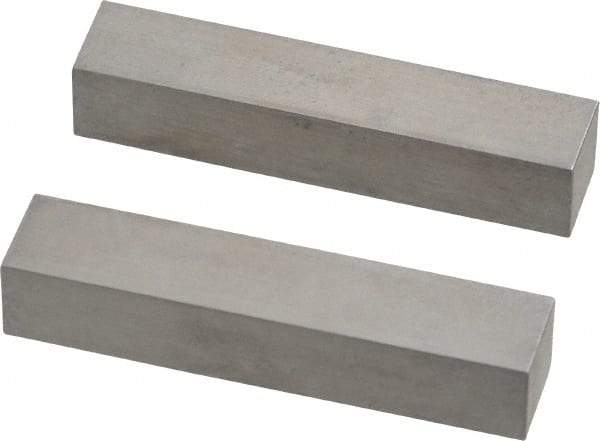 SPI - 1.97 Inch Overall Length, 0.394 Inch Jaw Thickness, Gage Block Reference Jaws - Accuracy of Ref. Line to Measuring Surface +/-0.0002 Inch Accuracy, Sold As Pair, For Use with Rectangular Gage Blocks, 2 Pieces - Exact Tool & Supply