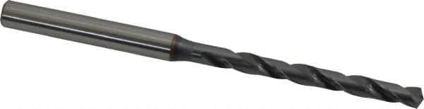 OSG - #17 130° Powdered Metal Jobber Drill - V Finish, Right Hand Cut, Spiral Flute, Straight Shank, 91mm OAL, Standard Point - Exact Tool & Supply