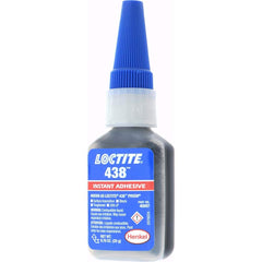 Loctite - 20 g Bottle Black Instant Adhesive - Exact Tool & Supply