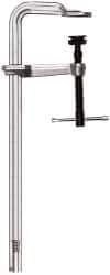 Bessey - 7" Deep Throat, 24" Max Capacity, Standard Sliding Arm Clamp - 4,880 Lb Clamping Pressure, 0.85" Spindle Diam - Exact Tool & Supply
