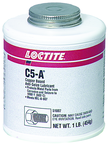 Loctite® C5-A® Copper Based Anti-Seize Lubricant -- 1 lb. brushtop - Exact Tool & Supply