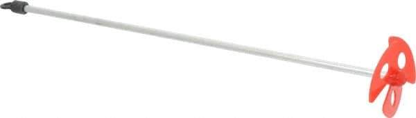 Premier Paint Roller - Metal Chrome Power Mixer - 14 Inch Long, Compatible with 1 Gallon Containers - Exact Tool & Supply