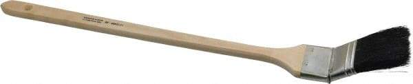 Premier Paint Roller - 2" Hog Radiator Brush - 2" Bristle Length, 18-1/8" Wood Handle - Exact Tool & Supply
