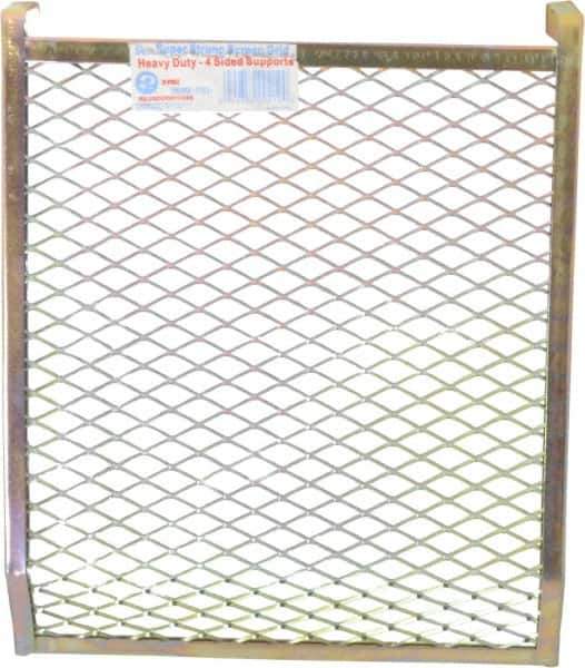 Premier Paint Roller - 5 Gal Compatible Paint Heavy-Duty 4-Sided Mesh Grid - 9" Roller Compatibility, Metal - Exact Tool & Supply
