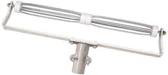 Premier Paint Roller - 18" Wide x 18" Long Heavy-Duty Birdcage Frame - Steel Frame, Steel Handle - Exact Tool & Supply
