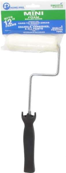 Premier Paint Roller - Mini Paint Roller - 4" Wide, Includes Roller Cover & Frame - Exact Tool & Supply