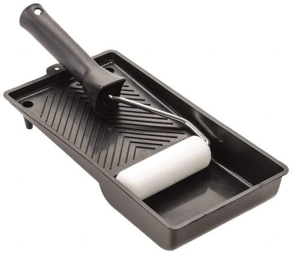 Premier Paint Roller - Mini Paint Roller Set - 4" Wide, Includes Paint Tray, Roller Cover & Frame - Exact Tool & Supply