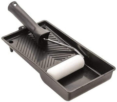 Premier Paint Roller - Mini Paint Roller Set - 4" Wide, Includes Paint Tray, Roller Cover & Frame - Exact Tool & Supply