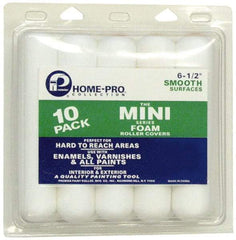 Premier Paint Roller - Mini Paint Roller - 6-1/2" Wide, Includes Roller Cover - Exact Tool & Supply