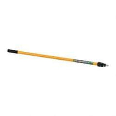 Premier Paint Roller - 6 to 12' Long Paint Roller Extension Pole - Stainless Steel & Fiberglass - Exact Tool & Supply
