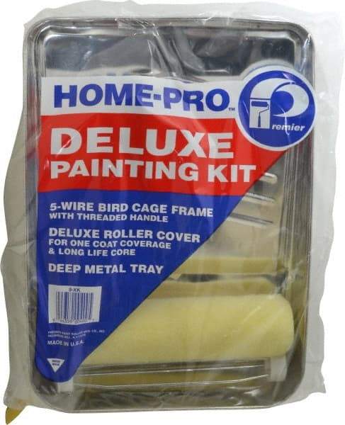 Premier Paint Roller - Paint Roller Set - 9" Wide, Includes Paint Tray, Roller Cover & Frame - Exact Tool & Supply