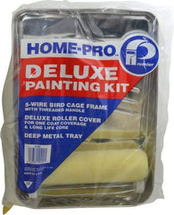 Premier Paint Roller - Paint Roller Set - 9" Wide, Includes Paint Tray, Roller Cover & Frame - Exact Tool & Supply