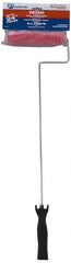 Premier Paint Roller - 1/2" Nap, Mini Paint Roller - 6-1/2" Wide, Includes Roller Cover & Frame - Exact Tool & Supply