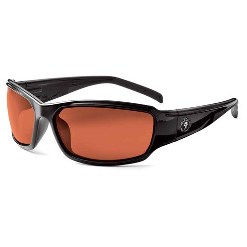 Thor Copper Lens Black Safety Glasses - Exact Tool & Supply