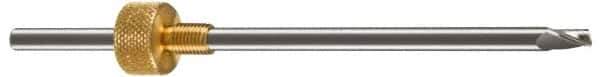 Onsrud - 1/8" Cutting Diam x 5/16" Length of Cut, 1 Flute, Upcut Spiral Router Bit - Uncoated, Right Hand Cut, Solid Carbide, 6-1/2" OAL x 1/4" Shank Diam, Single Edge - Exact Tool & Supply