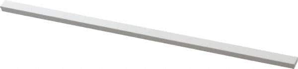 Made in USA - 1200 Grit Aluminum Oxide Rectangular Polishing Stone - Ultra Fine Grade, 1/4" Wide x 6" Long x 1/8" Thick - Exact Tool & Supply