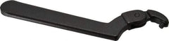 Proto - 3/4" to 2" Capacity, Black Oxide Finish, Adjustable Pin Spanner Wrench - 6-3/8" OAL, 5/32" Hook Pin Height - Exact Tool & Supply