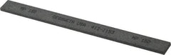 Made in USA - 150 Grit Silicon Carbide Rectangular Polishing Stone - Very Fine Grade, 1/2" Wide x 6" Long x 1/8" Thick - Exact Tool & Supply