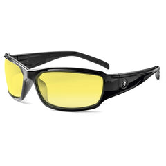 Thor Yellow Lens Black Safety Glasses - Exact Tool & Supply
