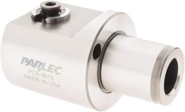 Parlec - 63mm Body Diam, Manual Single Cutter Boring Head - 68mm to 149.5mm Bore Diam - Exact Tool & Supply