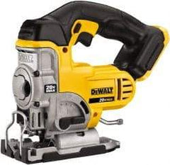 DeWALT - 20 Volt, 3,000 SPM, 1" Stroke Length, Cordless Jigsaw - Exact Tool & Supply