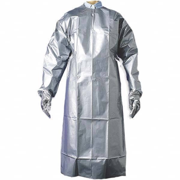 North - 1 10-Piece Size 58" x 62" Chemical Resistant Coat Apron - Exact Tool & Supply