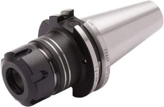 Seco - 0.039" to 0.629" Capacity, 2.755" Projection, DIN69871-40 Taper Shank, ER25 Collet Chuck - 5.448" OAL - Exact Tool & Supply