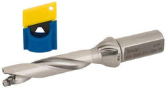 Iscar - 3/4" to 0.783" Diam, 5xD, 3.74" Max Depth, 1" Shank Diam, 7.12" OAL, Replaceable-Tip Drill - FCP, ICK, ICK-2M, ICM, ICN, ICP, iCP-2M Insert, 19 Seat Size, 51160406 Toolholder, Series SumoCham - Exact Tool & Supply