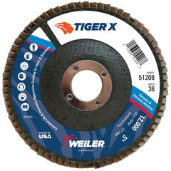 5 × 7/8 ARBOR 36X FLAP DISC - Exact Tool & Supply