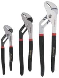Blackhawk by Proto - 3 Piece Rib Lock Plier Set - Comes in Pouch - Exact Tool & Supply