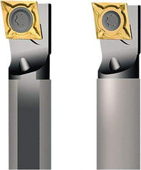 Seco - 22mm Min Bore Diam, 180mm OAL, 16mm Shank Diam, A-SCFC Indexable Boring Bar - 22mm Max Bore Depth, CC.. 09T3.. Insert, Screw Holding Method - Exact Tool & Supply