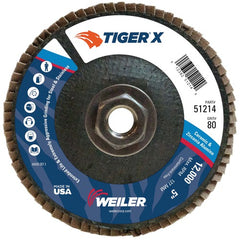 5 × 5/8-11 ARBOR 80X FLAP DISC - Exact Tool & Supply