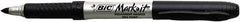 Bic - Black Permanent Marker - Fine Tip, Alcohol Base Ink - Exact Tool & Supply