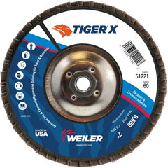 7X5/8-11 ARBOR 60X FLAP DISC - Exact Tool & Supply