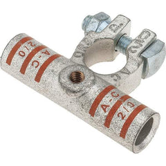 Made in USA - 2/0 AWG, Copper Battery Connector - Orange - Exact Tool & Supply
