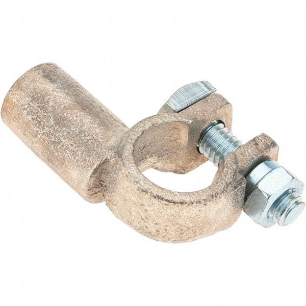 Made in USA - 2/0 AWG, Copper Battery Connector - Orange - Exact Tool & Supply