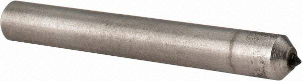 Value Collection - 1/4 Carat Single Point Diamond Dresser - 3" Long x 3/8" Shank Diam - Exact Tool & Supply